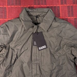 Rains Fuse Jacket (Small) - Evergreen